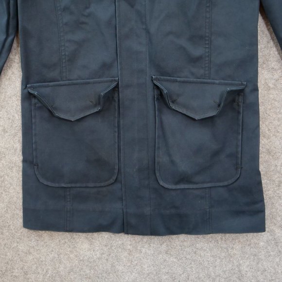 Aether Jacket Womens Small 1 Blue Hooded Full Zip Rain Pockets Long Sleeve - Picture 4 of 14